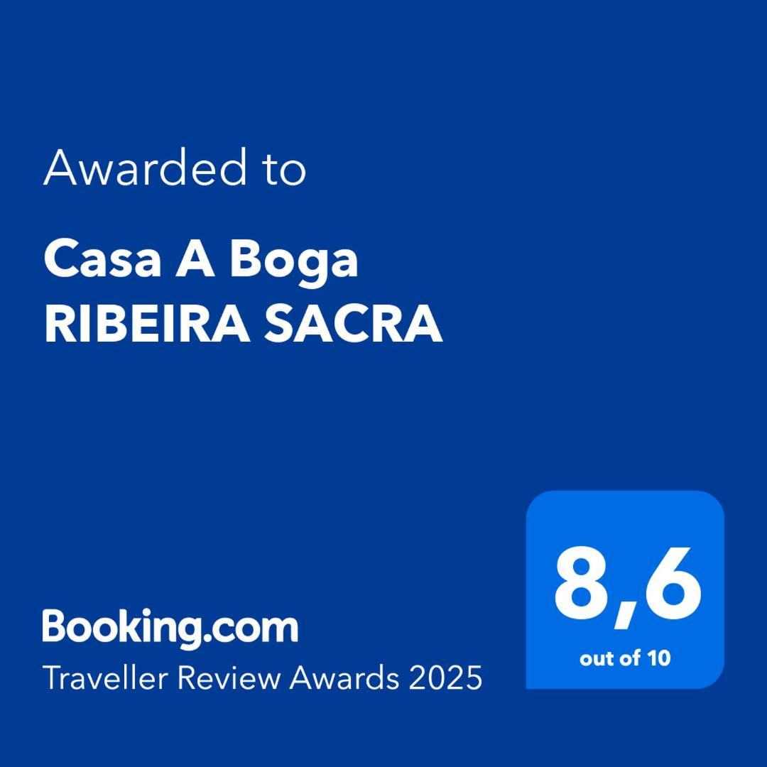 Willa Casa A Boga Ribeira Sacra Abeleda Zewnętrze zdjęcie